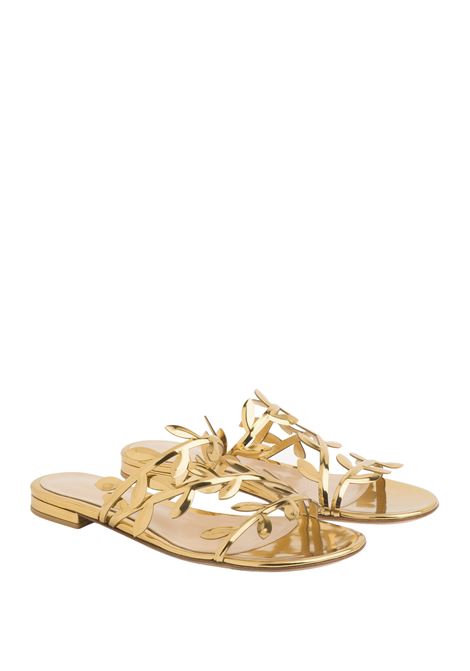Gold Flavia 05 Sandals GIANVITO ROSSI | G15680.05RICMETMEKO